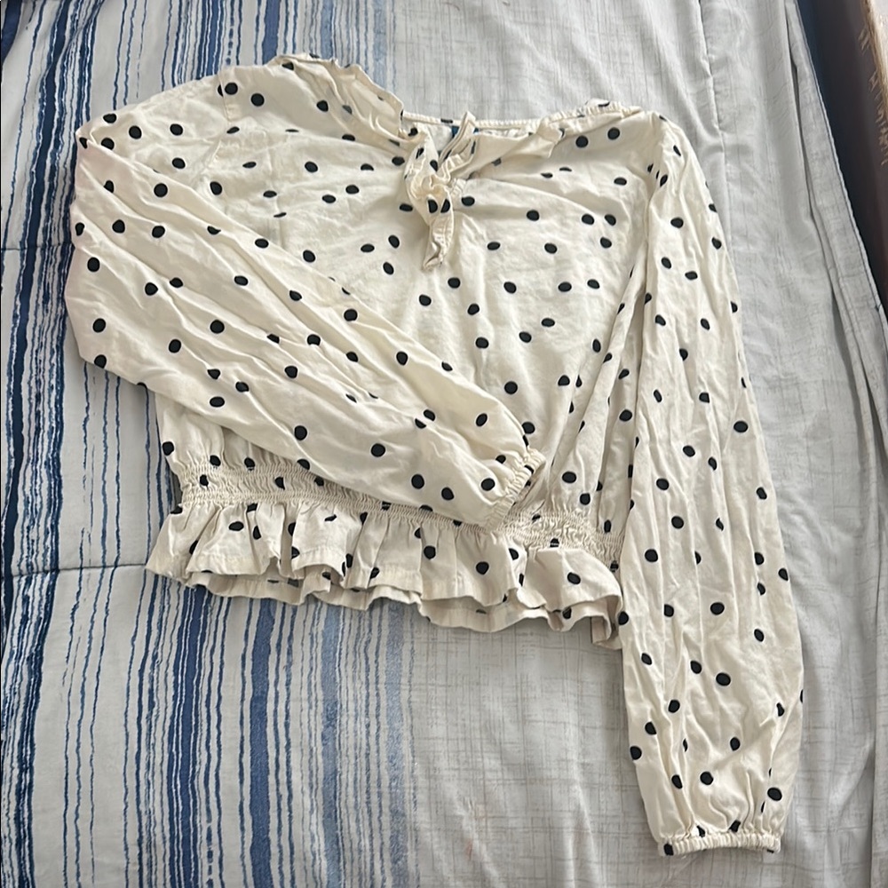 Polka Dot Women's Top